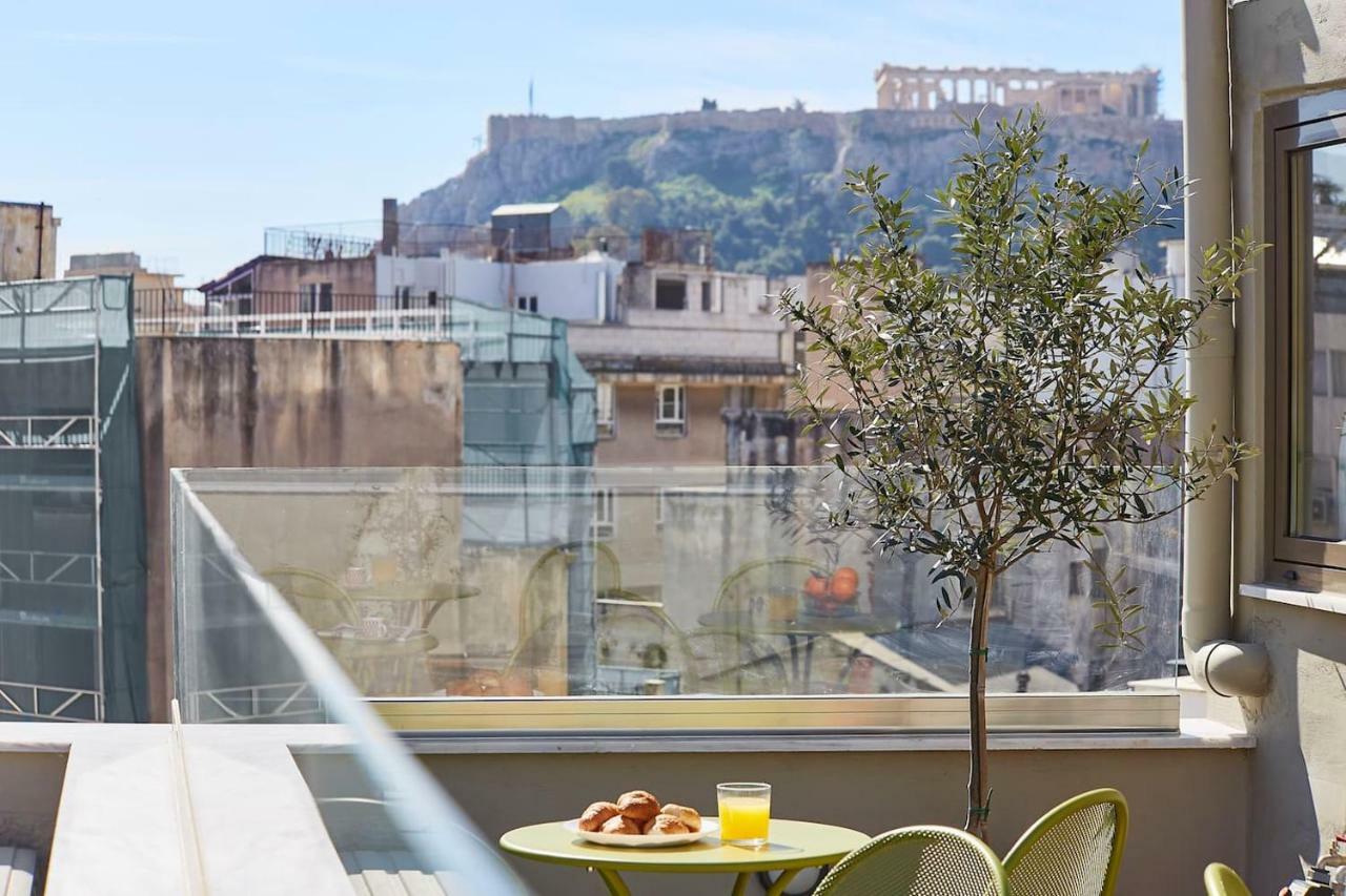Spacious Suite W. Huge Balcony + Acropolis View アテネ エクステリア 写真