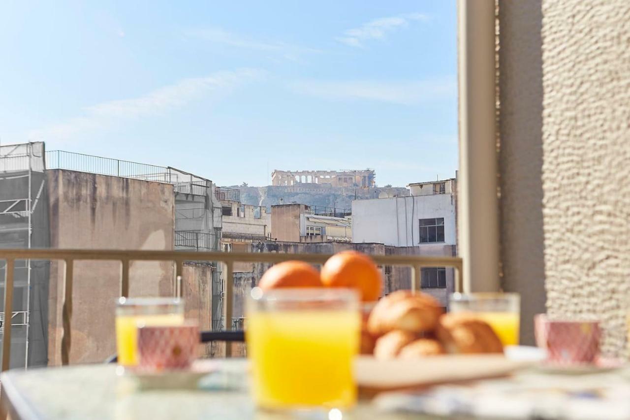 Spacious Suite W. Huge Balcony + Acropolis View アテネ エクステリア 写真
