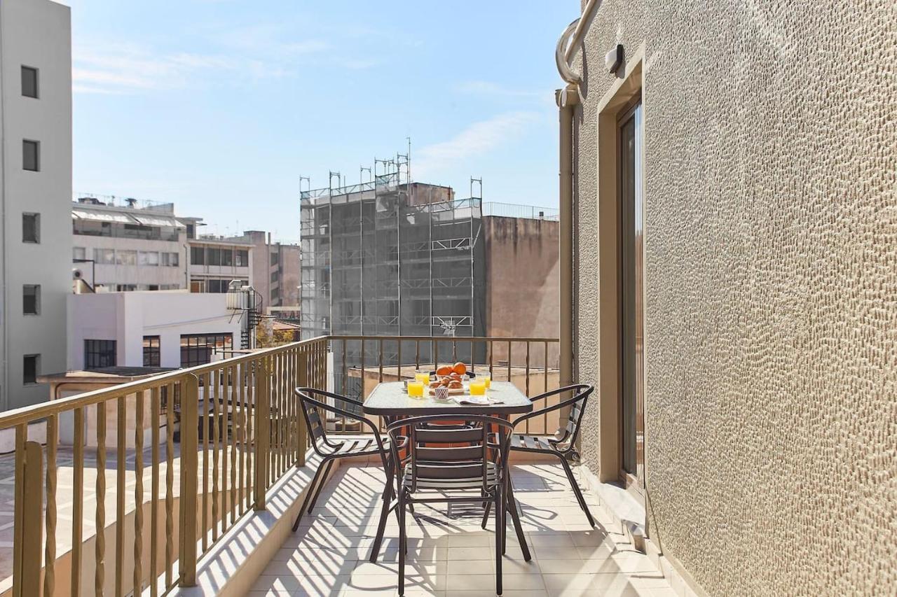 Spacious Suite W. Huge Balcony + Acropolis View アテネ エクステリア 写真